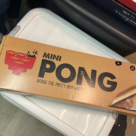 Mini Portable Beer Pong Game by Buffalo Games - Picture 6 of 6